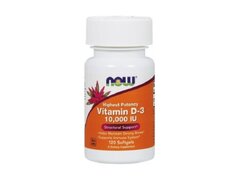 Now Foods Vitamin D3-10000 IU - 120 capsule moi